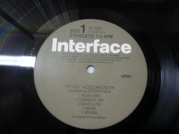 George Wallington - Virtuoso (Vinyl, LP, Album) Very Good Plus (VG+) / Very Good (VG)