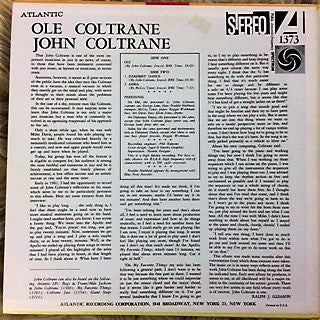 John Coltrane - Olé Coltrane (Vinyl, LP, Album, Reissue, Stereo) Near Mint (NM or M-) / Very Good (VG)