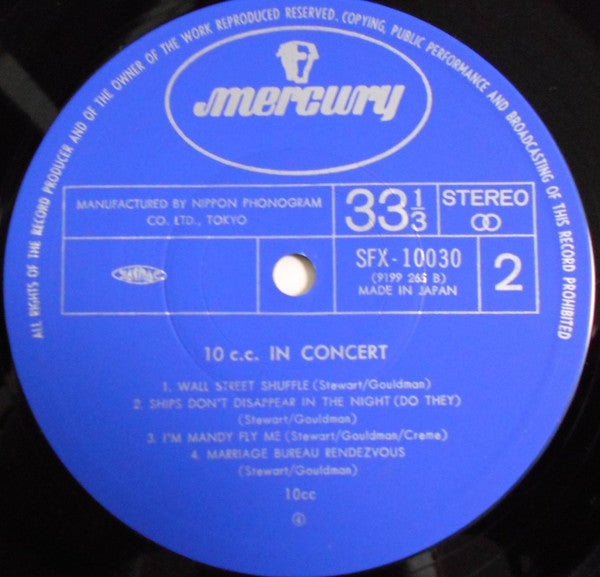 10cc - Live And Let Live (2xVinyl, LP, Album, Stereo) Very Good Plus (VG+) / Very Good (VG)