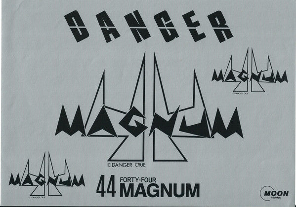 44Magnum - Danger (Vinyl, LP, Album) Very Good Plus (VG+) / Very Good (VG)