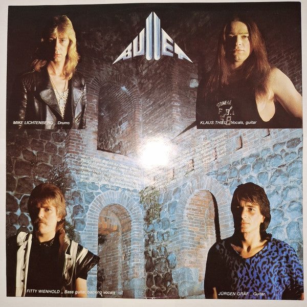 Bullet (17) - No Mercy (Vinyl, LP, Album) Very Good Plus (VG+) / Very Good Plus (VG+)