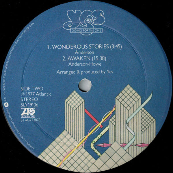Yes - Going For The One (Vinyl, LP, Album, Stereo)