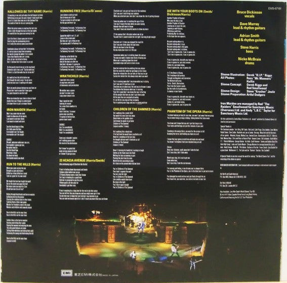Iron Maiden - Live After Death (Vinyl, LP, Album)