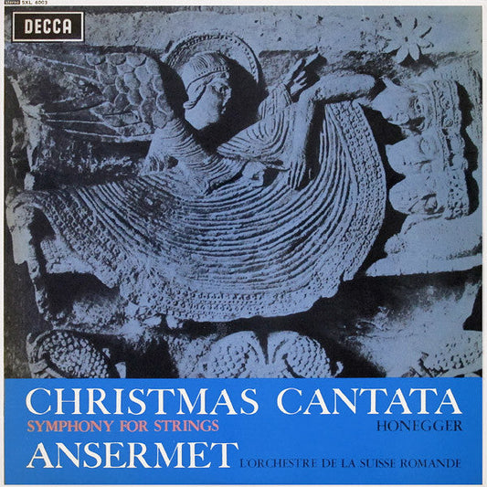 Arthur Honegger - Christmas Cantata / Symphony For Strings (Vinyl, LP, Stereo) Very Good Plus (VG+) / Very Good (VG)