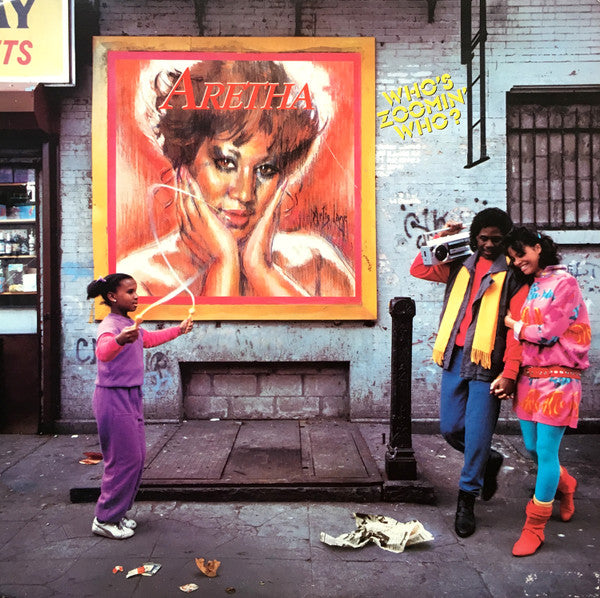 Aretha Franklin - Who's Zoomin' Who? (Vinyl, LP, Album) Very Good Plus (VG+) / Very Good Plus (VG+)
