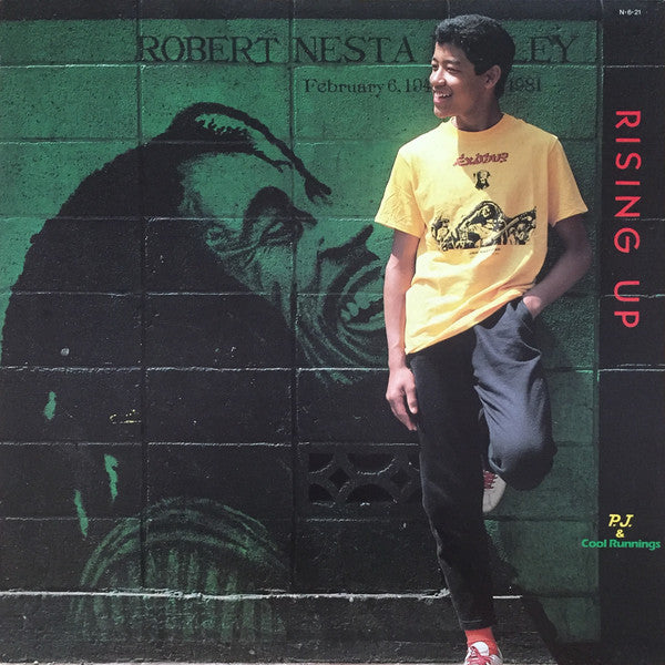 PJ & Cool Runnings - Rising Up (Vinyl, LP, Album) Near Mint (NM or M-) / Near Mint (NM or M-)