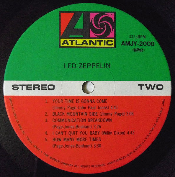 Led Zeppelin - Led Zeppelin (Vinyl, LP, Album, Limited Edition, Reissue) Very Good Plus (VG+) / Near Mint (NM or M-)