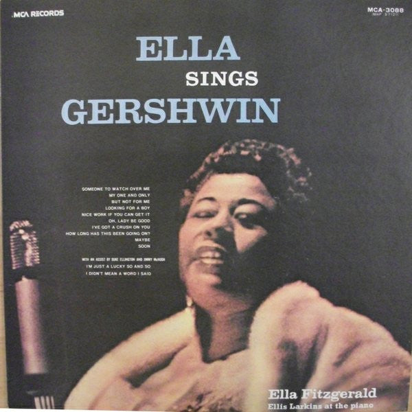 Ella Fitzgerald - Ella Sings Gershwin (Vinyl, LP, Reissue, Mono)