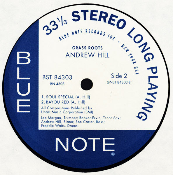 Andrew Hill - Grass Roots (Vinyl, LP, Album, Reissue) Mint (M) / Mint (M)
