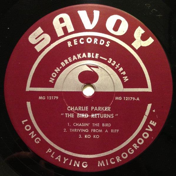 Charlie Parker - The Bird Returns (Vinyl, LP, Stereo) Very Good Plus (VG+) / Good Plus (G+)
