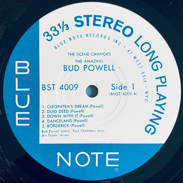 Bud Powell - The Scene Changes, Vol. 5 (Vinyl, LP, Album, Limited Edition, Stereo) Near Mint (NM or M-) / Very Good Plus (VG+)