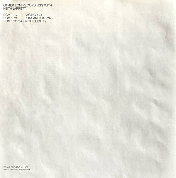 Keith Jarrett - Solo Concerts: Bremen / Lausanne (3xVinyl, Box Set, LP, Album, Stereo) Near Mint (NM or M-) / Near Mint (NM or M-)