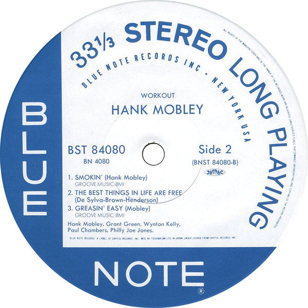 Hank Mobley - Workout (Vinyl, LP, Album, Limited Edition, Reissue, ...