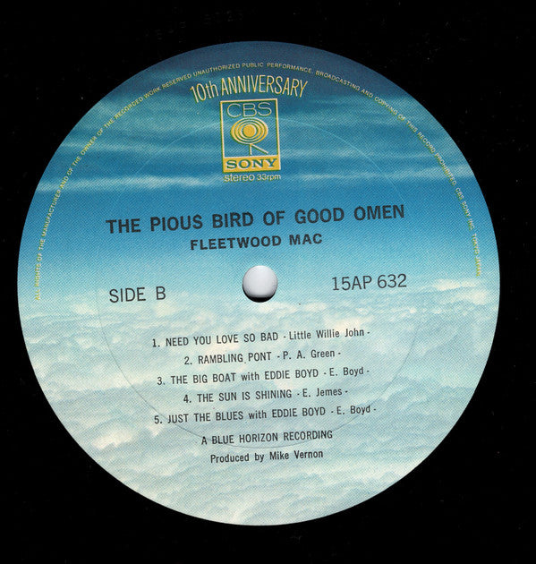 Fleetwood Mac - The Pious Bird Of Good Omen (Vinyl, LP, Compilation...