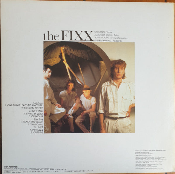 The Fixx - Reach The Beach (Vinyl, LP, Album, Stereo) Very Good (VG) / Good Plus (G+)