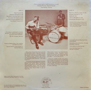 Hound Dog Taylor & The House Rockers - Natural Boogie (Vinyl, LP, Album) Very Good Plus (VG+) / Very Good (VG)