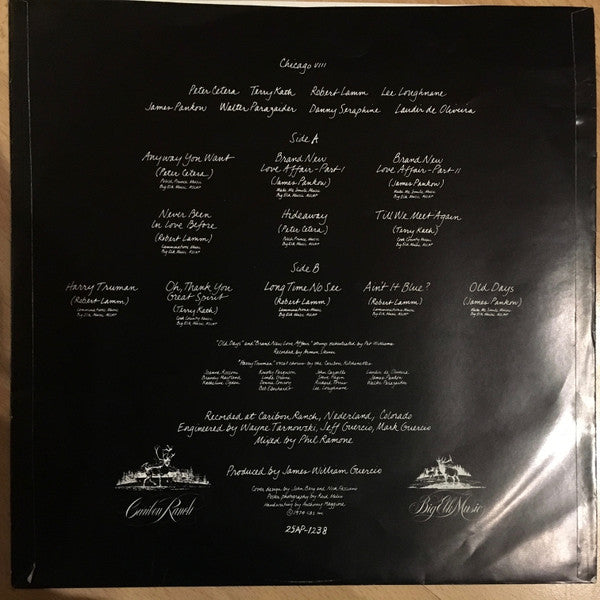 Chicago (2) - Chicago VIII (Vinyl, LP, Album, Reissue) Good Plus (G+) / Good Plus (G+)