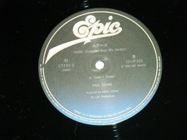 Paul Young - Come Back And Stay (Extended Club Mix Version) / Yours (Extended Club Mix Version) (Vinyl, 12") Near Mint (NM or M-) / Near Mint (NM or M-)