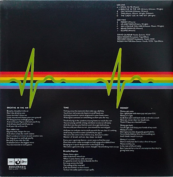 Pink Floyd - The Dark Side Of The Moon (Vinyl, LP, Album, Stereo)