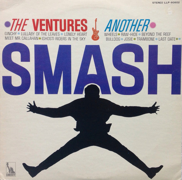 The Ventures - Another Smash (Vinyl, LP, Stereo, Album, Reissue) Very Good Plus (VG+) / Very Good Plus (VG+)