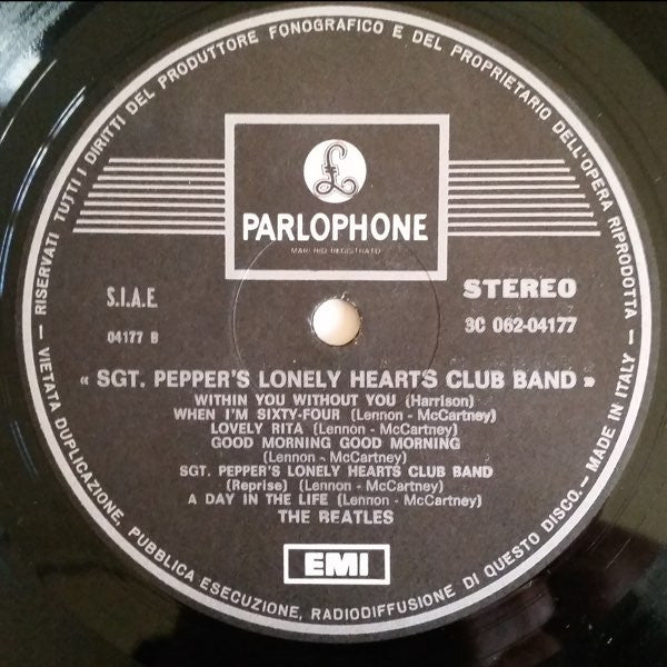 The Beatles - Sgt. Pepper's Lonely Hearts Club Band (Vinyl, LP, Album, Repress, Stereo) Good Plus (G+) / Very Good (VG)
