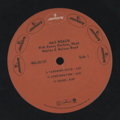 Max Roach Quartet - The Max Roach 4 Plays Charlie Parker (Vinyl, LP...