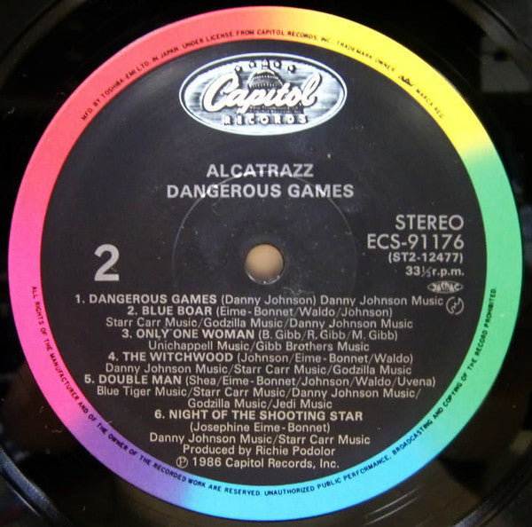 Alcatrazz - Dangerous Games (Vinyl, LP, Album)