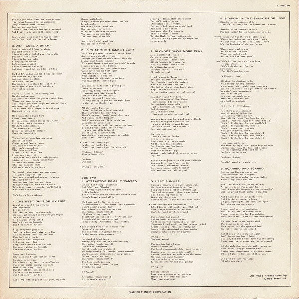 Rod Stewart - Blondes Have More Fun (Vinyl, LP, Album)