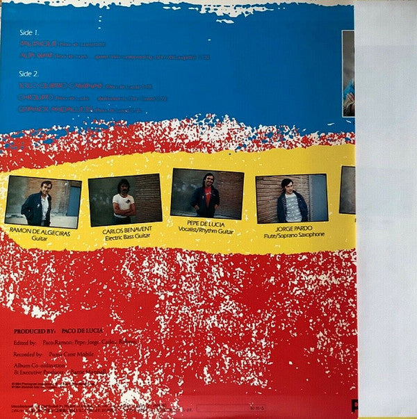 Paco De Lucia Sextet - Live... One Summer Night (Vinyl, LP, Album, Stereo) Very Good Plus (VG+) / Very Good (VG)