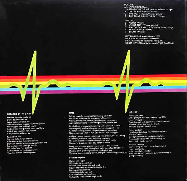 Pink Floyd - The Dark Side Of The Moon = 狂気 (Vinyl, LP, Album, Reis...