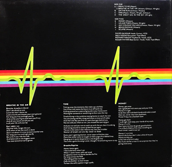 Pink Floyd - The Dark Side Of The Moon = 狂気 (Vinyl, LP, Album, Reis...