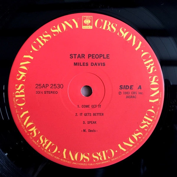 Miles Davis - Star People (Vinyl, LP, Album)
