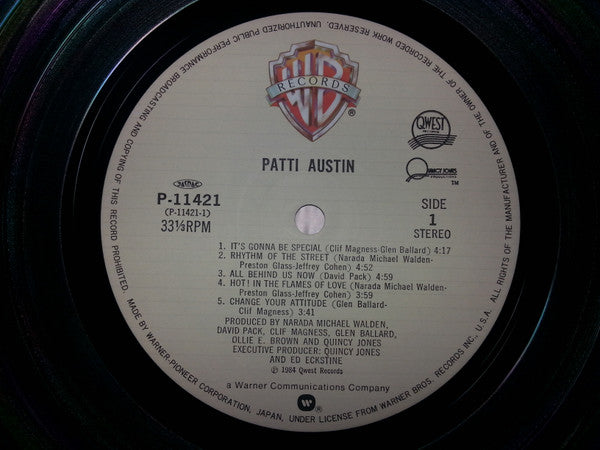 Patti Austin - Patti Austin (Vinyl, LP, Album) Very Good (VG) / Very Good (VG)