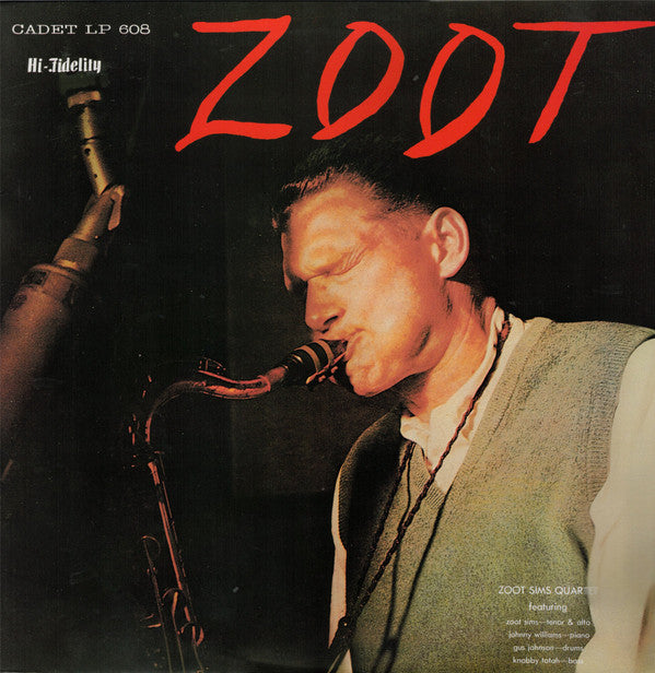 Zoot Sims Quartet - Zoot (Vinyl, LP, Album, Reissue, Stereo) Very Good Plus (VG+) / Very Good (VG)
