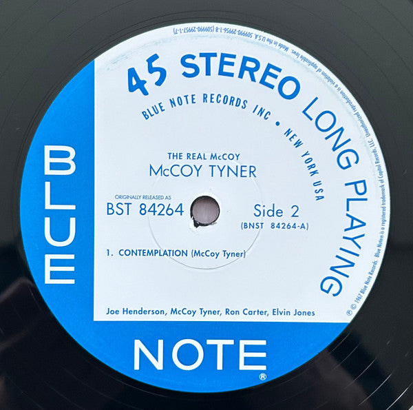 McCoy Tyner - The Real McCoy (2xVinyl, LP, 45 RPM, Album, Limited Edition, Reissue, Remastered, Stereo) Very Good Plus (VG+) / Very Good Plus (VG+)