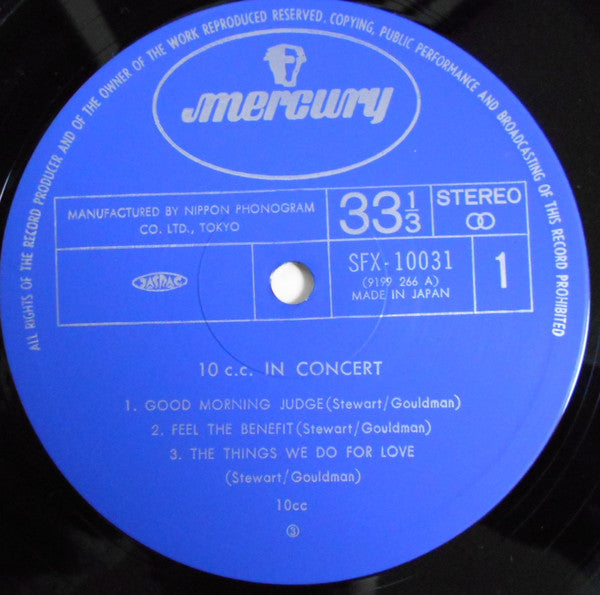 10cc - Live And Let Live (2xVinyl, LP, Album, Stereo) Very Good Plus (VG+) / Very Good (VG)