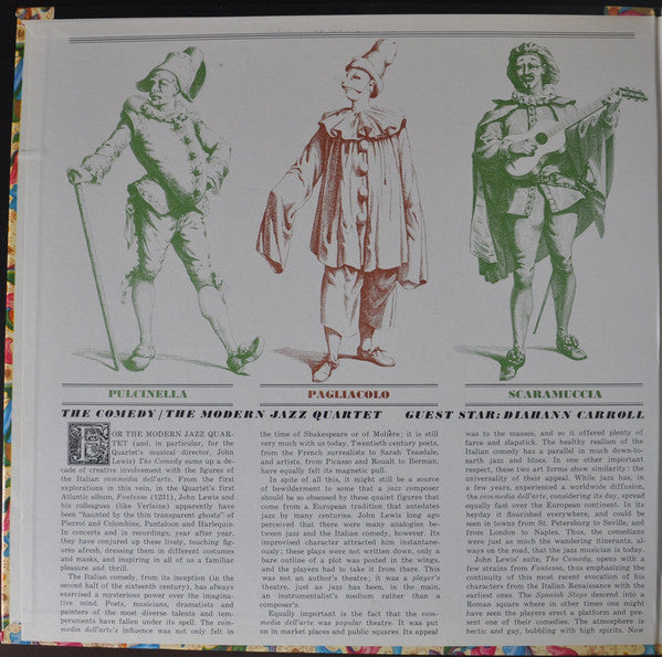 The Modern Jazz Quartet - The Comedy (Vinyl, LP, Album, Repress, Stereo) Very Good Plus (VG+) / Very Good Plus (VG+)