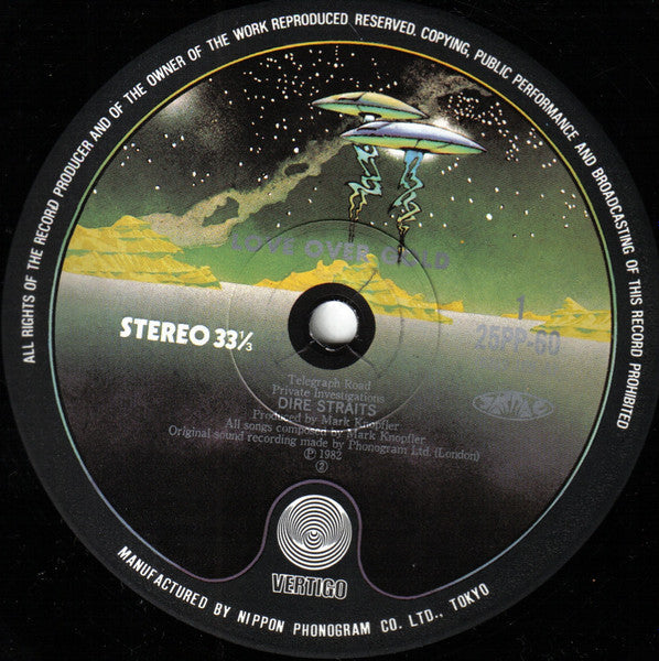 Dire Straits - Love Over Gold (Vinyl, LP, Album, Stereo)