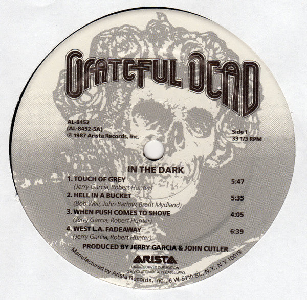 The Grateful Dead - In The Dark (Vinyl, LP, Album, Stereo) Good Plus (G+) / Very Good (VG)
