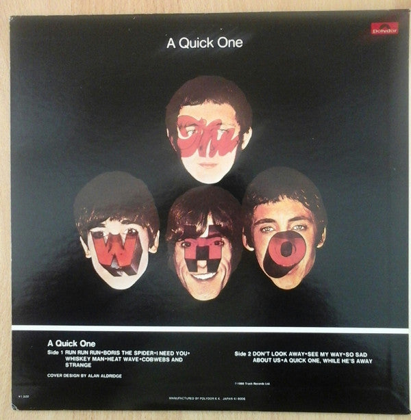 The Who - A Quick One (Vinyl, LP, Album, Reissue, Stereo)