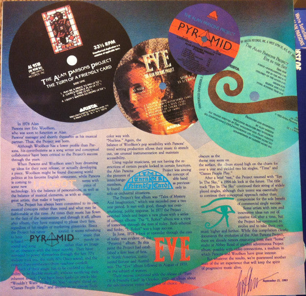 The Alan Parsons Project - The Best Of The Alan Parsons Project (Vi...