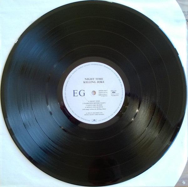 Killing Joke - Night Time (Vinyl, LP, Album) Very Good Plus (VG+) / Very Good (VG)