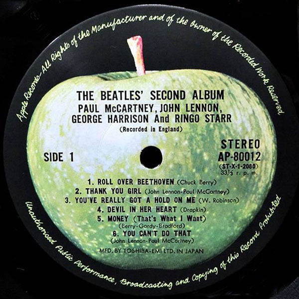 The Beatles - The Beatles' Second Album (Vinyl, LP, Album, Stereo, ...