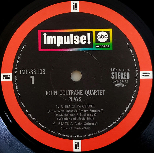 The John Coltrane Quartet - The John Coltrane Quartet Plays (Vinyl,...