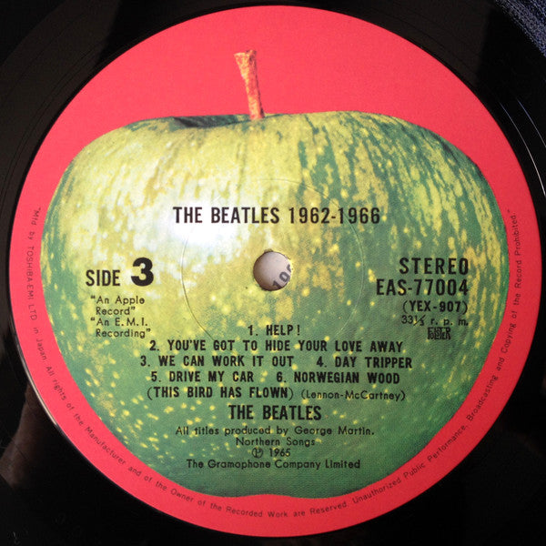 The Beatles - 1962-1966 (Vinyl, LP, Compilation, Reissue)