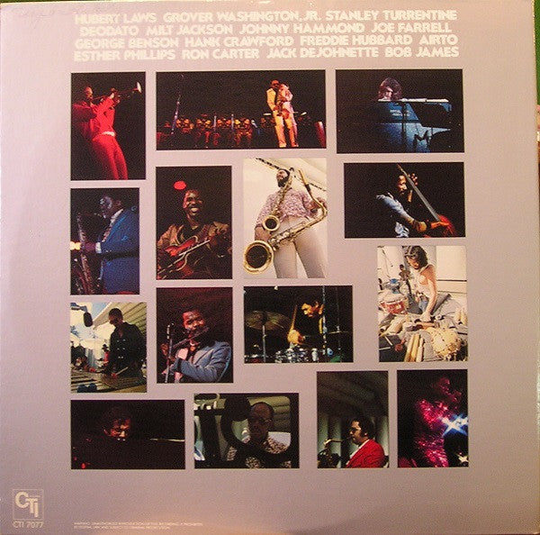 CTI All-Stars - CTI Summer Jazz At The Hollywood Bowl Live Two (Vinyl, LP, Album, Stereo) Good Plus (G+) / Very Good (VG)