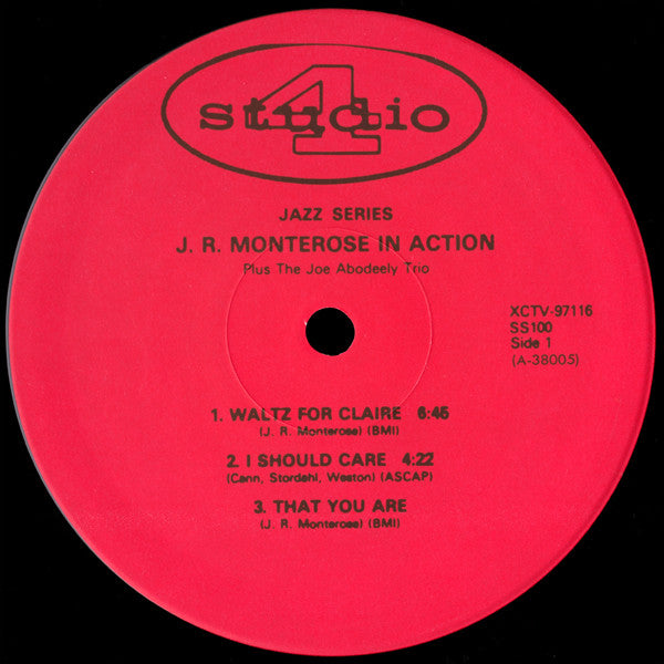 J.R. Monterose - In Action (Vinyl, LP, Album, Reissue) Near Mint (NM or M-) / Near Mint (NM or M-)