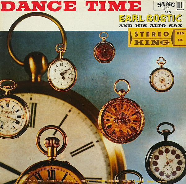 Earl Bostic - Dance Time (Vinyl, LP, Album, Reissue, Stereo) Very Good (VG) / Very Good (VG)