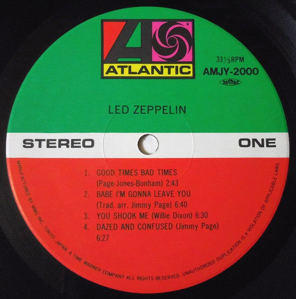 Led Zeppelin - Led Zeppelin (Vinyl, LP, Album, Limited Edition, Reissue) Very Good Plus (VG+) / Near Mint (NM or M-)