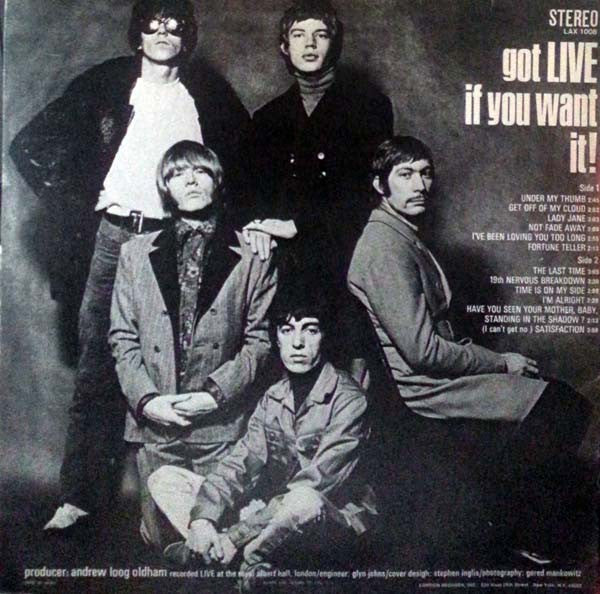 The Rolling Stones - Got Live If You Want It! (Vinyl, LP, Album, Re...